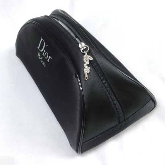 NWT Dior Half Moon Crystal embelised Silk bag - Picture 5 of 11